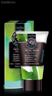 DeBa bio Vital oczyszczający i nawilżający żel do mycia twarzy - 150 ml