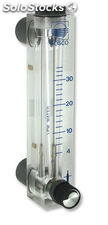 Débitmètre à flotteur / pour liquide / monté dans tube de mesure max.