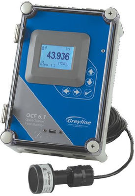 Débitmètre à ultrasons pour déversoir ou venturi Pulsar Greyline OCF-6.1 - Photo 4