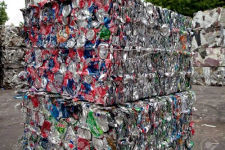 Déchets de canettes de boisson en aluminium!