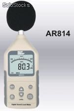 Decibelímetro Digital - ar814- c/ saída ac e dc - Smart Sensor