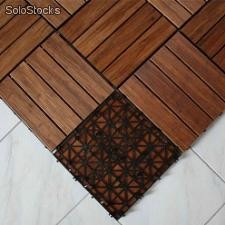 Decking Tiles Carbonized Compressed Bambu