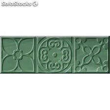 Decor altair jade brillo 1ª 10x30.5