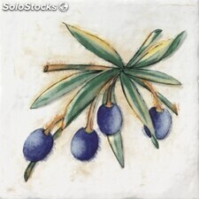 Decor olivo blanco 1ª 15x15