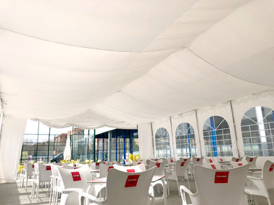 Decoración de techos con telas para bodas y eventos - Foto 4