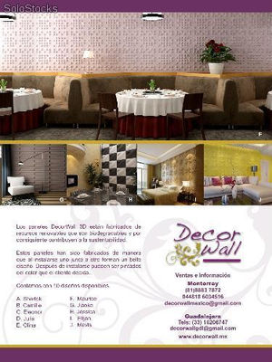 Decorwall panel decorativo 3d upgrade your space