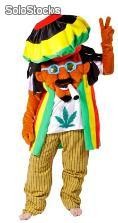 Déguisement de Bob Marley Rastafari pour adulte