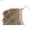 Dekoracja ścienna DKD Home Decor Beżowy Brązowy Muszle Włókno (70 x 3 x 57 cm) - 3