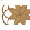 Dekoracja ścienna DKD Home Decor Brązowy Rattan (81 x 1 x 81 cm) - 2