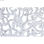 Dekoracja ścienna DKD Home Decor Drzewo MDF Biały (80 x 2 x 80 cm) - 3
