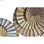 Dekoracja ścienna DKD Home Decor Metal Wielokolorowy Orientalny Spirale (104 x 4 - 2
