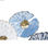 Dekoracja ścienna DKD Home Decor Niebieski Metal Biały Koła (158 x 8 x 64 cm) - 3