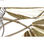 Dekoracja ścienna DKD Home Decor Złoty Metal Liść roślin (100 x 5,5 x 51 cm) - 3
