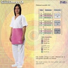 Delantal falda plomada 243, talla: m; 0,25mm Pb