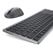 Dell Multi-Device Wireless Keyboard and Mouse - KMM7120W - French 12M Maroc
