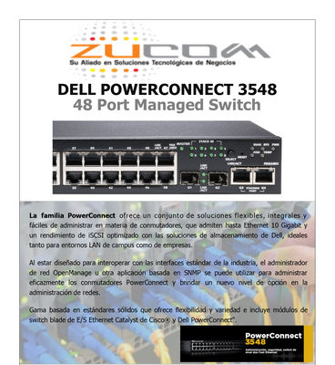 Dell powerconnect 3548 48 Port Managed Switch - Foto 2