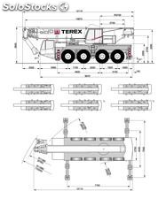 DEMAG AC80 Grúa móvil de capacidad 80 ton