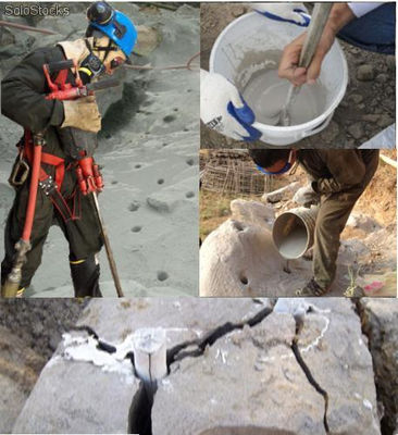 Demolición de rocas y concretos sin explosivos rocanegra - Foto 2