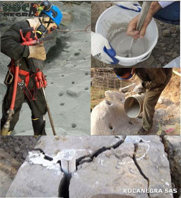 Demolición de rocas y concretos sin explosivos rocanegra