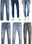 Denim clothing for men and women, Jeans brand Levis, NEW! - 1