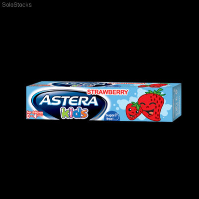 Dentifrice Astera kids fraise (sans sucre)