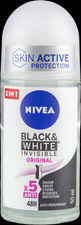 Deo r-on nivea 50ML woman invisible black &amp; white original c/6