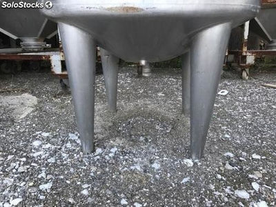 Depósito 1.300 litros con doble cuerpo para agua acero inoxidable - Foto 2