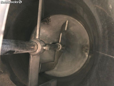Depósito 100 litros en acero inoxidable con agitación - Foto 2