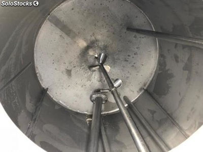 Depósito 2.000 litros con agitador ATEX en acero inoxidable para instalar en - Foto 5