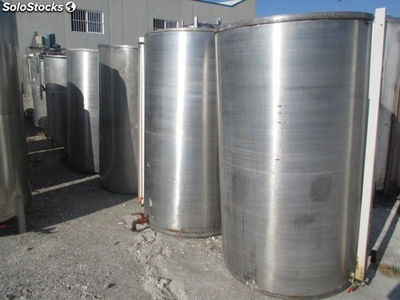 Depósito 2.000 litros sencillo de acero inoxidable - Foto 3