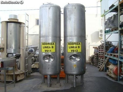 Depósito 2.200 litros sencillos para líquidos acero inoxidable - Foto 4
