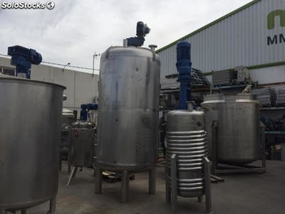 Depósito 4.000 litros acero inoxidable de STORK con sistema de agitación inoxpa - Foto 2