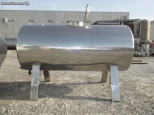 Depósito de agua de 2000 litros de acero inoxidable tanque de