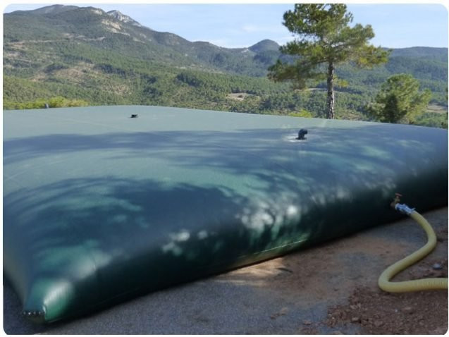 Depósito flexible Aguas Pluviales 55000 – 110000 litros - Depósitos  Flexibles