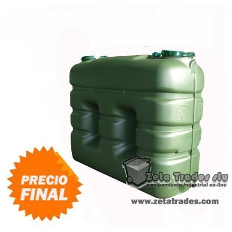 Depósito de Agua 2000 litros rectangular ATM - Agrupación Gasoil