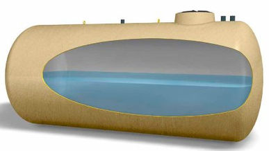 Deposito agua potable horizontal enterrar 70000 litros DHE-700