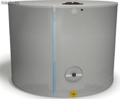Deposito rectangular con tapa superficie para agua potable de 220