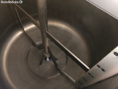 Depósito cuece cremas 200 litros acero inoxidable isotermo NUEVO - Foto 3