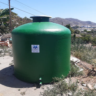 Depósito de agua potable 5000 litros cilíndrico vertical