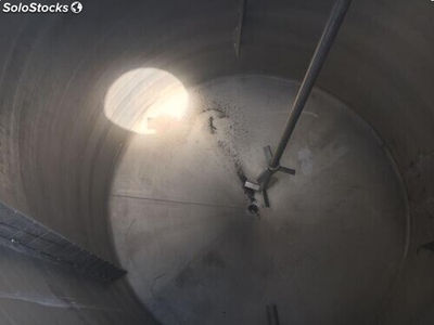 Depósito reactor 2.000 litros en acero inox con agitador ATEX y serpentín - Foto 2