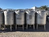 Depósitos 1.000 litros contenedores de acero inoxidable