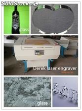 Derek machine laser à gravure sur verre/ décoration de verre