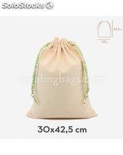 Des sacs en coton 30x42,5