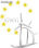 Des turbines eoliennes, generateurs, mats meteo - Photo 2