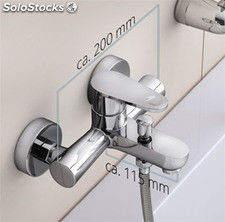 Design Rubinetto per Vasca da Bagno Berlina2604 con Miscelatore Monocomando