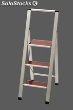 Design - step ladder , 3 steps , foldable , MARONA 3 / Only with us in europe