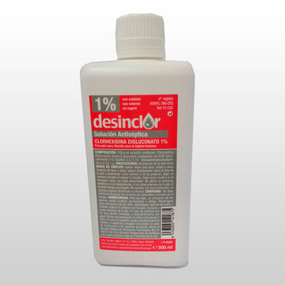 Desinclor - Solución Clorhexidina 1% 500 ml