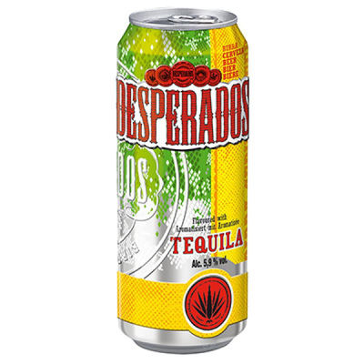 Desperados Bière aromatisée tequila : la canette de 50 cL