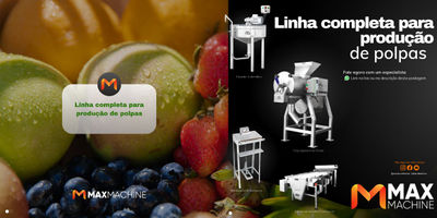 Despolpadeira de Amora e Frutas Industrial - Max Machine - Foto 4