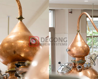 Destilador de Ginebra Whisky Tradicional Cobre 300L - Foto 2